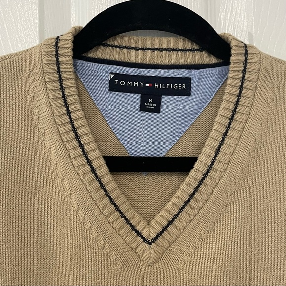 2007 Vintage Tommy Hilfiger Sweater Vest - 100% Cotton - Picture 3 of 7